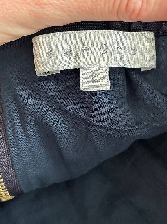 Sandro Vestiti: Sandro navy dress in size 2 – Usato da Lausanne venduto da generation 2
