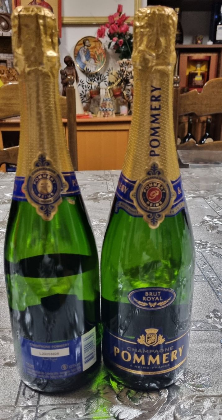 Pommery Wein: POMMERY BRUT CHAMPAGNER 6 FLASCHE – Neu (gemäss Beschreibung) aus Schönenwerd von 1952kv 2