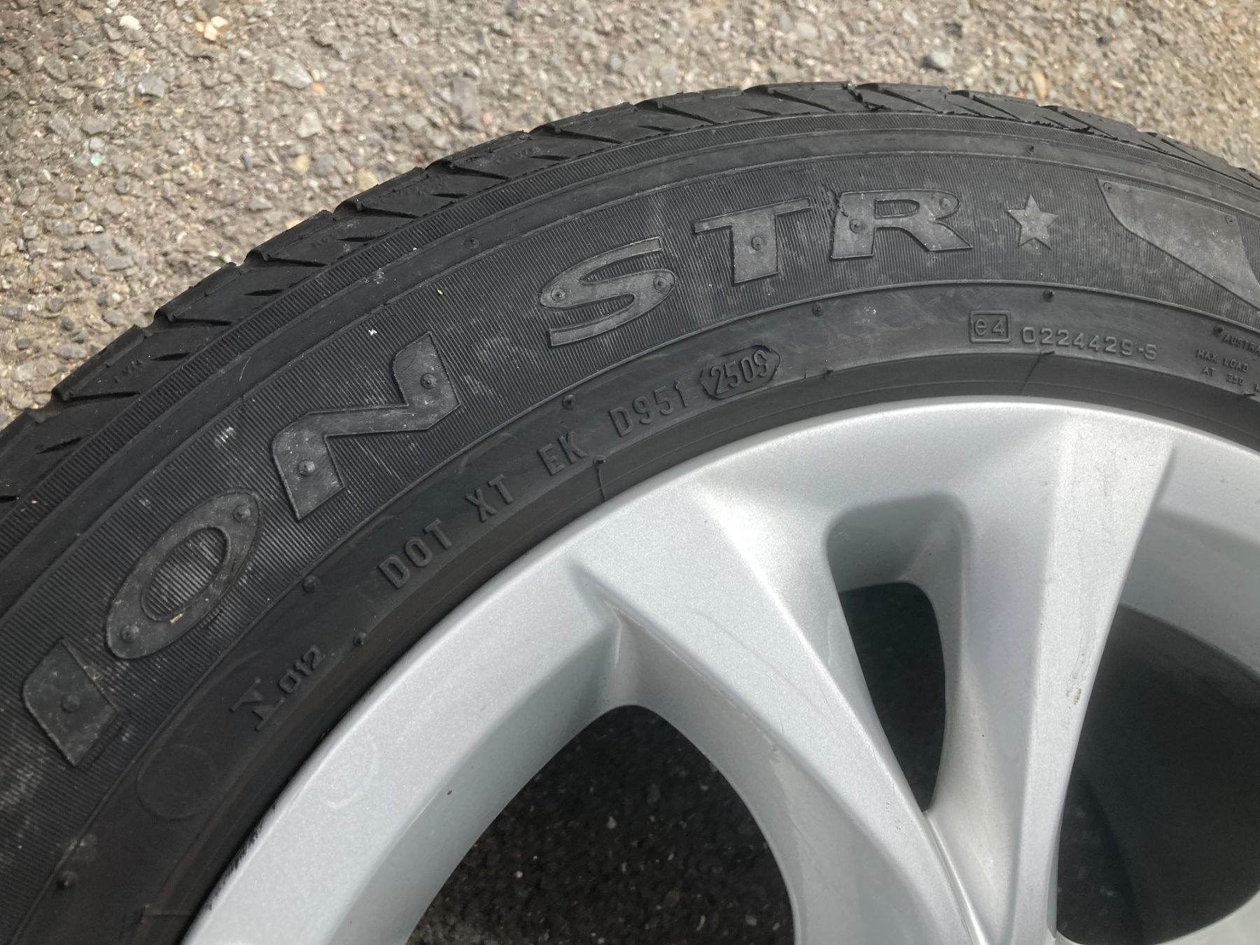 BMW Pneumatici & Ruote complete: BMW X3 Sommerräder E83 235/55R17 Pirelli – Usato da Cham venduto da WB2223 5