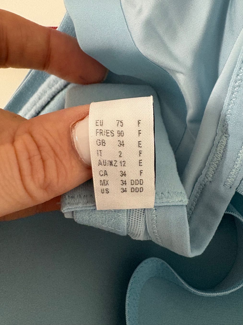 Triumph Altra biancheria intima: Triumph BH mit Spitze Aura Spotlight 75F blau hellblau – Nuovo (secondo la descrizione) da Regensdorf venduto da secondchancefashion 6