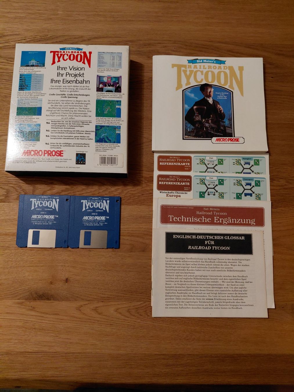 Commodore PC: Amiga Spiel Railroad Tycoon – Usato da Beringen venduto da Beringen75 2