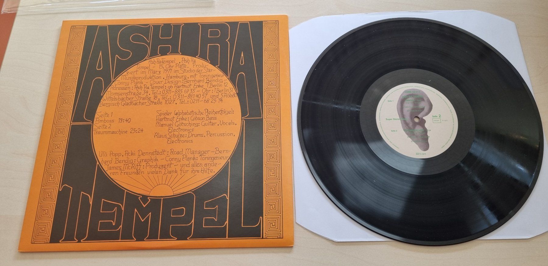 Dischi in vinile: Ashra Temple LP RE – Usato da Wenslingen venduto da riger11 1