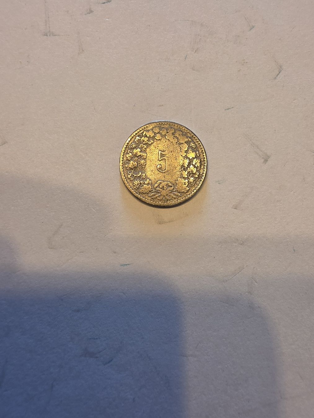 Alle Münzen: piece 5cts 1880 – Gebraucht aus Fribourg von yan_z5fr