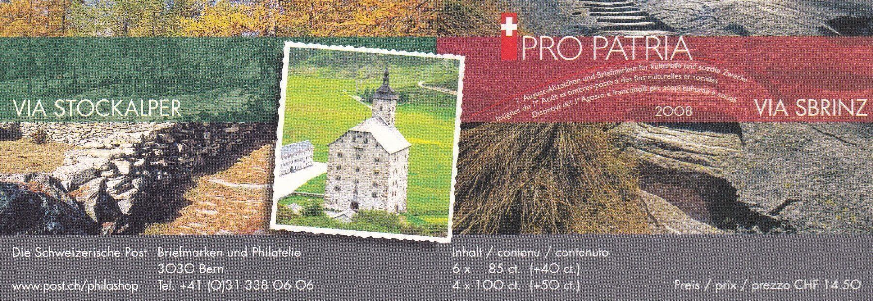 Tutti i francobolli: Postfrisch PP MH 2008 – Nuovo e nell'imballaggio originale da Schliern b. Köniz venduto da joni20