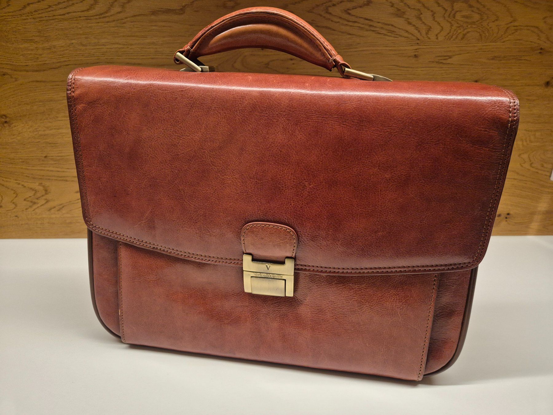 Koffer & Taschen: Aktentaschen Ledertasche Herren Braun – Gebraucht aus Morschach von mar_bf7l