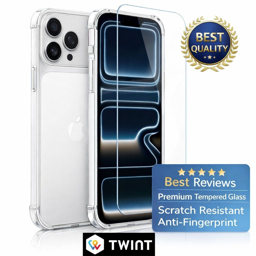 Covers & Schutzfolien: iPhone 17 Air Hybrid-Hardcase Hülle mit Panzerglas – Neu und originalverpackt aus Luzern von Waince786