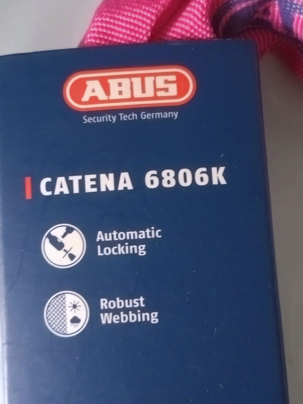 Abus Lucchetti: Antivol ABUS Catena 6806K - Pink NEW – Nuovo e nell'imballaggio originale da Farvagny-le-Grand venduto da LaCaverne 1