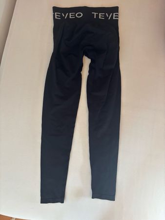Leggings Teveo schwarz Grösse M, Nähte beachten siehe Foto