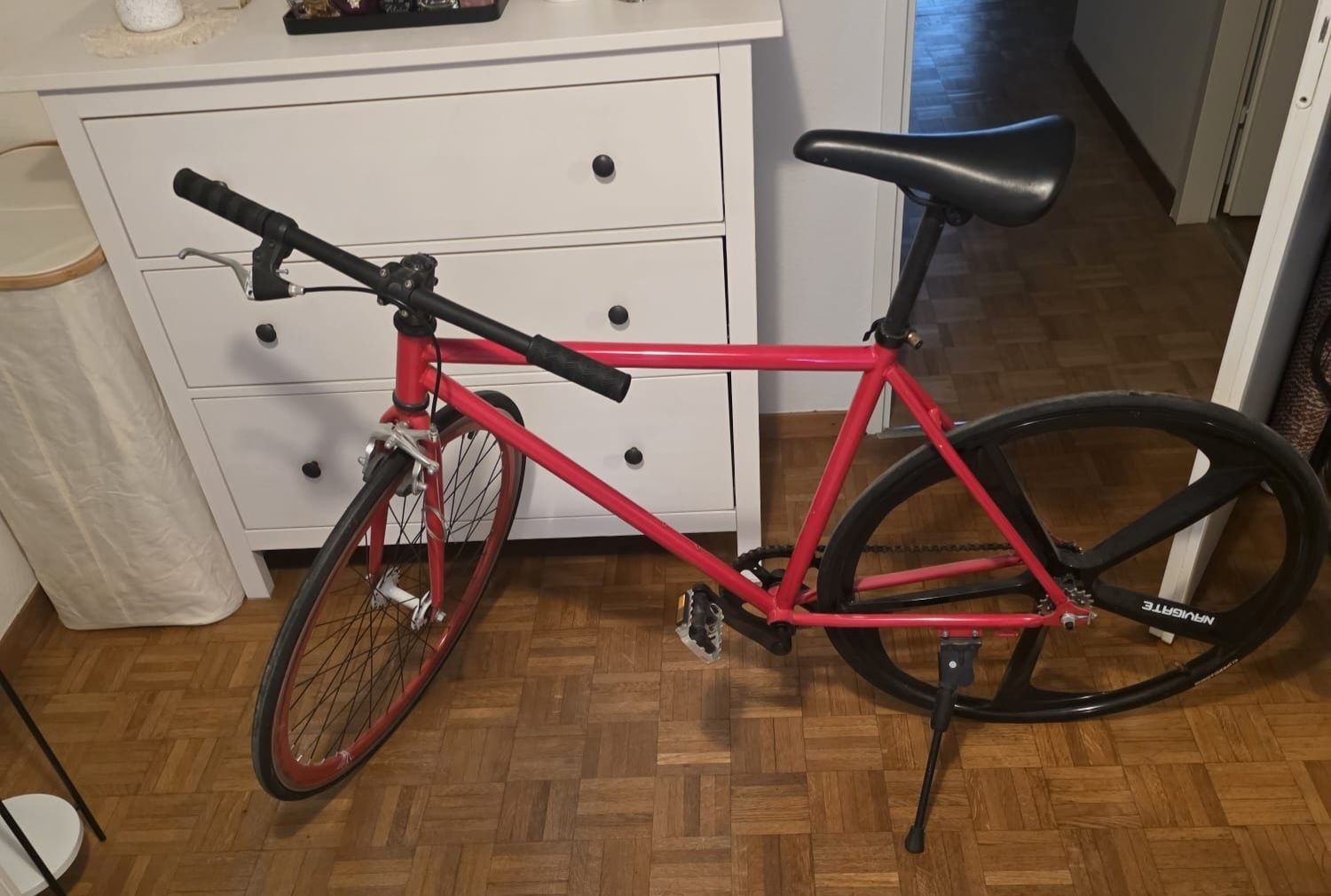 Biciclette: Vélo fixe rouge taille M bon état – Nuovo (secondo la descrizione) da Genève venduto da Gigs007