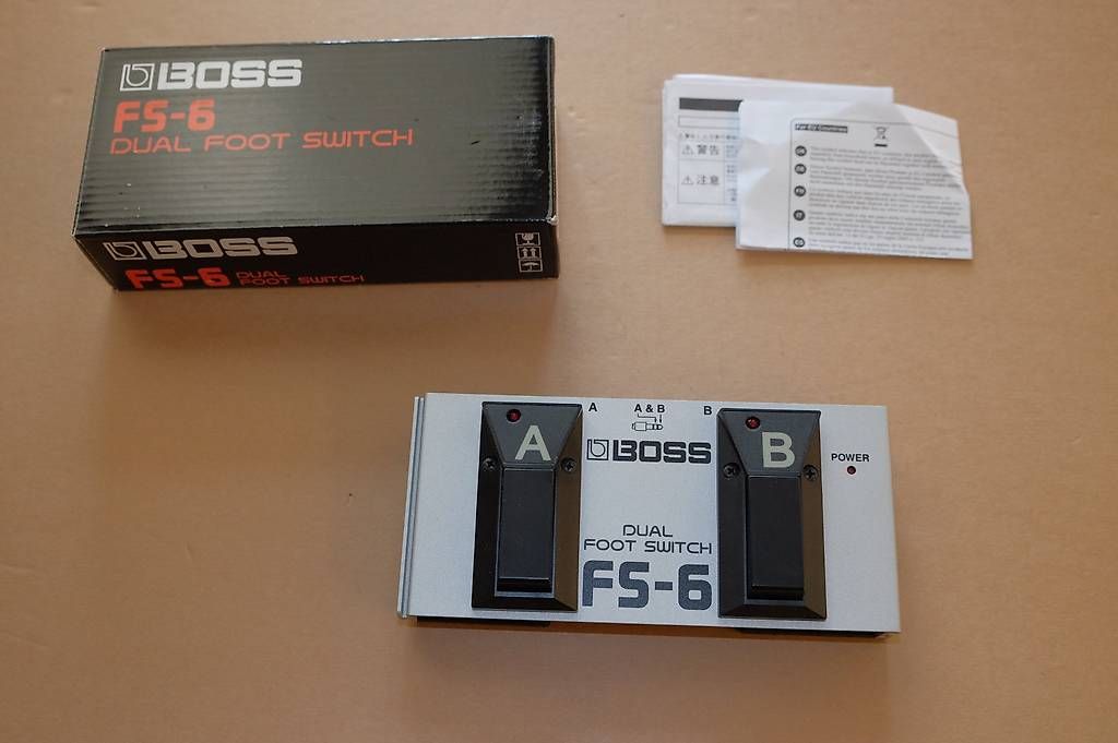 Boss Strumenti musicali: Boss FS-6 Doppelfußschalter – Usato da Basel venduto da Bertob 1