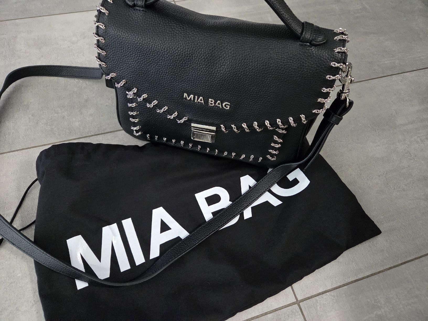 Borse da donna: original MIA BAG echte leder tasche black – Nuovo (secondo la descrizione) da bellinzona venduto da zeus6535