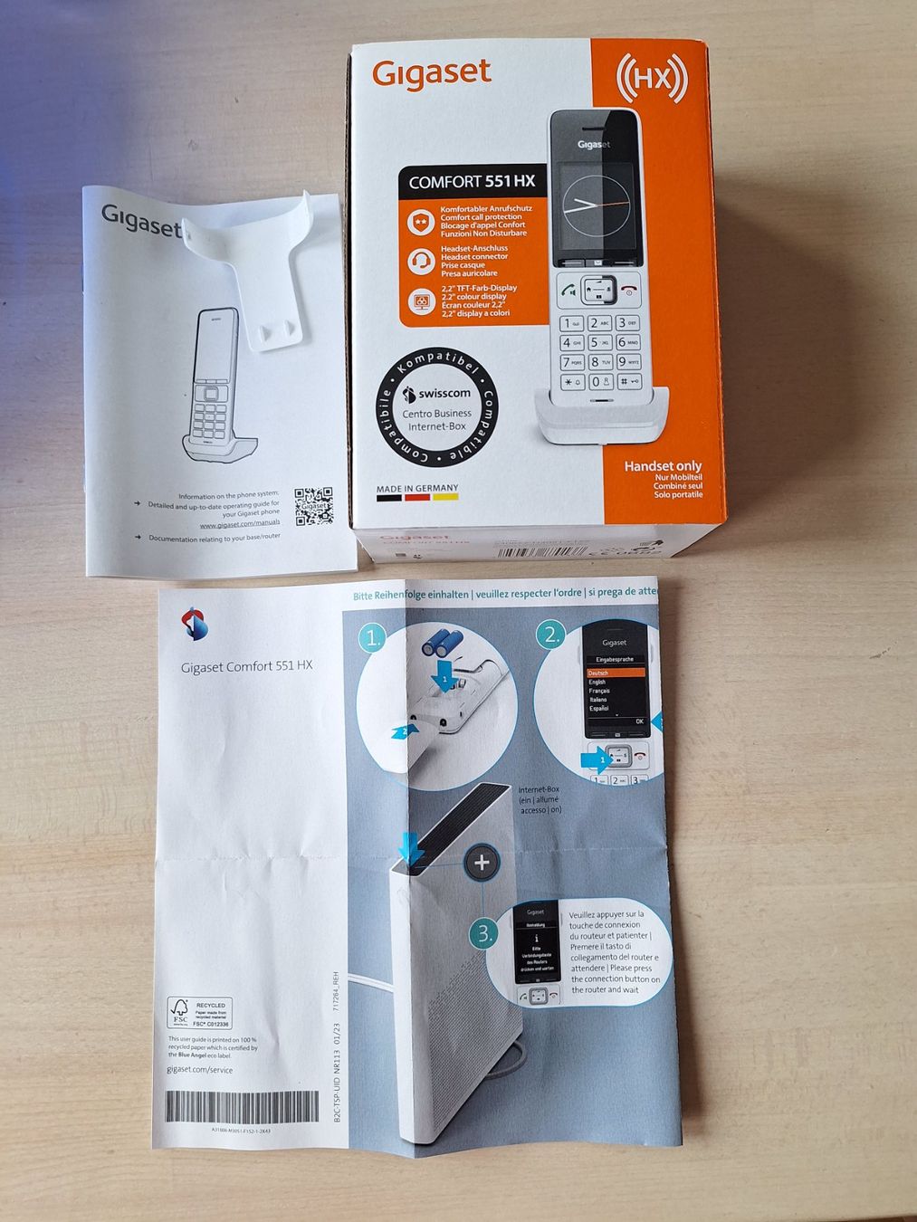Swisscom Telefone: Swisscom HD-Telefon DAVOS – Gebraucht aus Luzern von Heugaerten 3