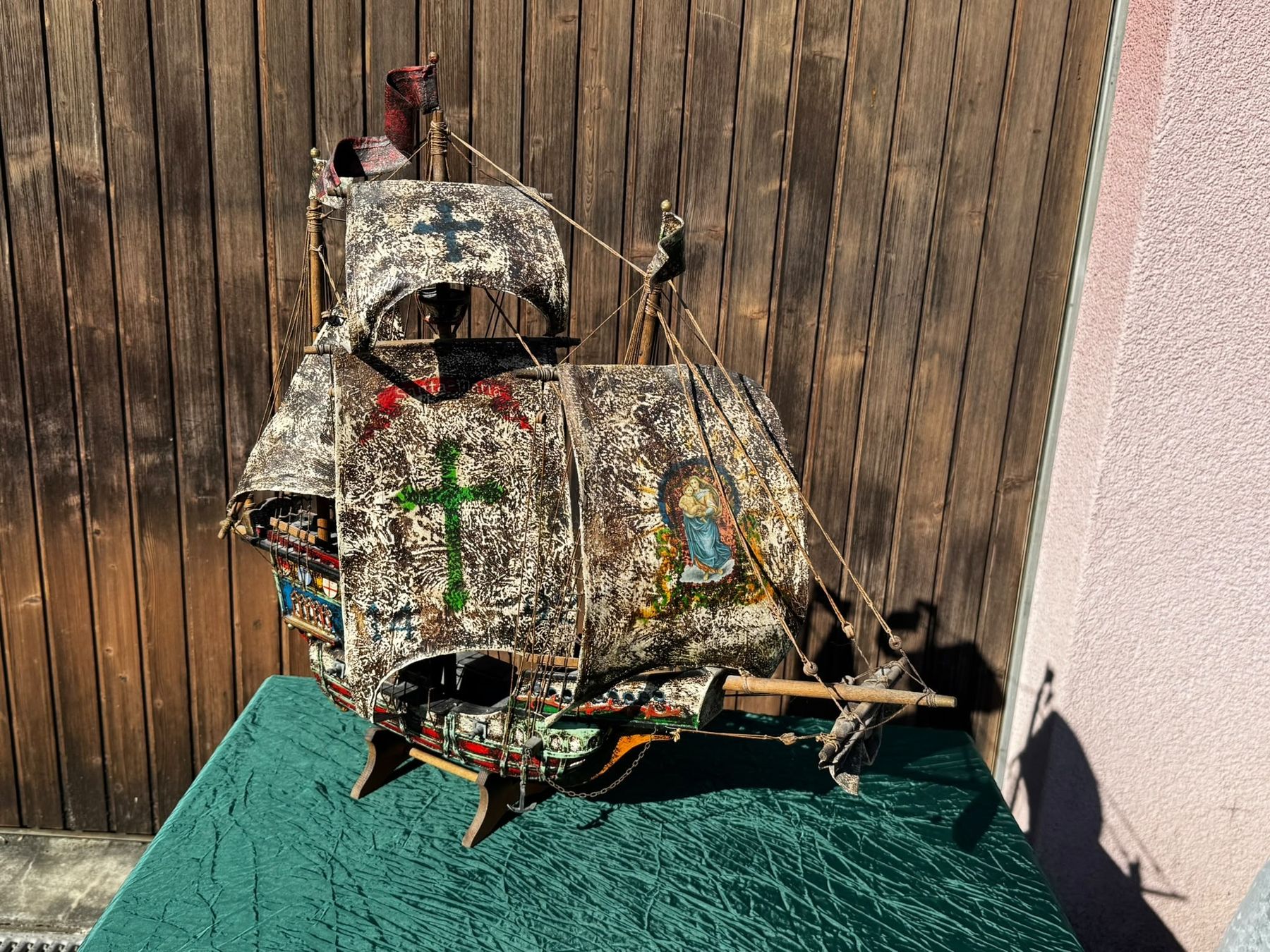 Kit di modellismo & Modellini statici: Modellschiff Santa Maria – Usato da Egg b. Zürich venduto da Brocki_Insel_Egg
