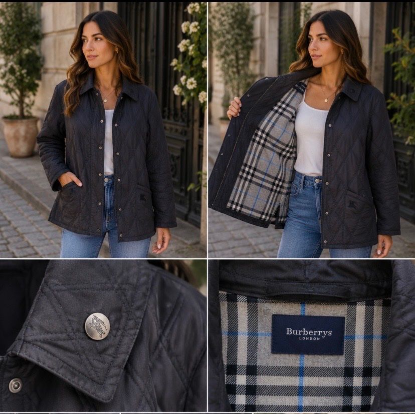Burberry Giacche: Veste noire Burberry - mi-saison - taille M – Nuovo (secondo la descrizione) da Genève venduto da muj_2zmc