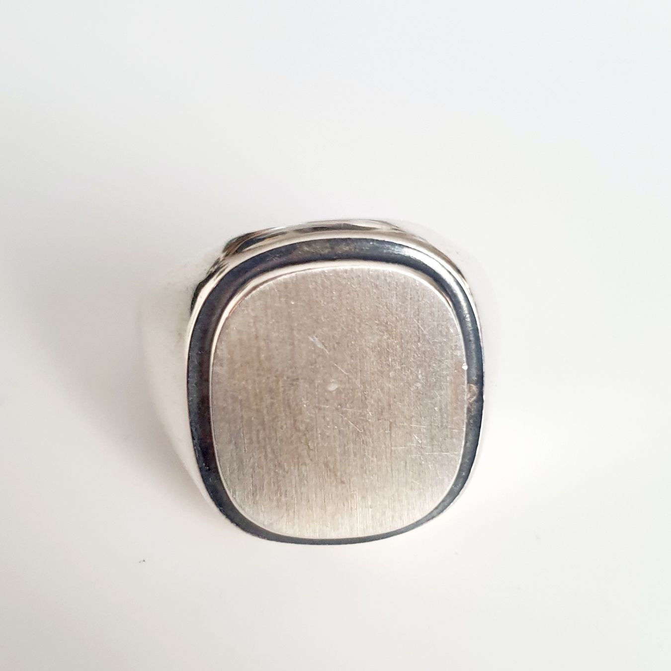 Anelli: Siegelring,  Herren Ring Silber 835   gr. anpassbar  – Usato da Kreuzlingen venduto da Wunderkiste123 4