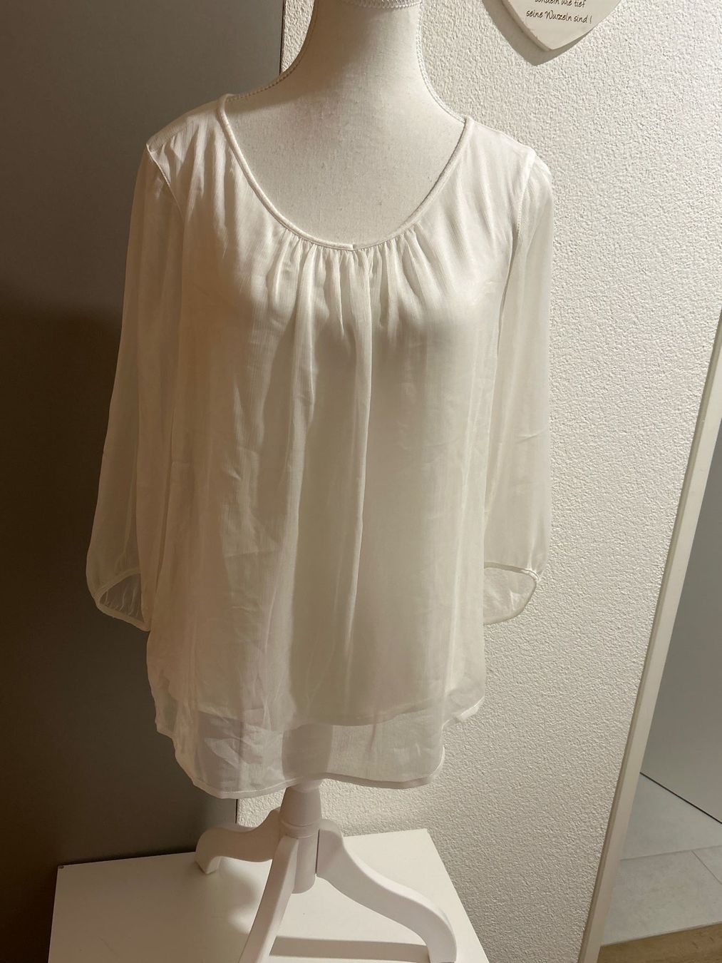 Comma Camicette: 3/4 Arm Bluse cremefarbig von comma Gr.34 – Usato da Brunnen venduto da Nala2929