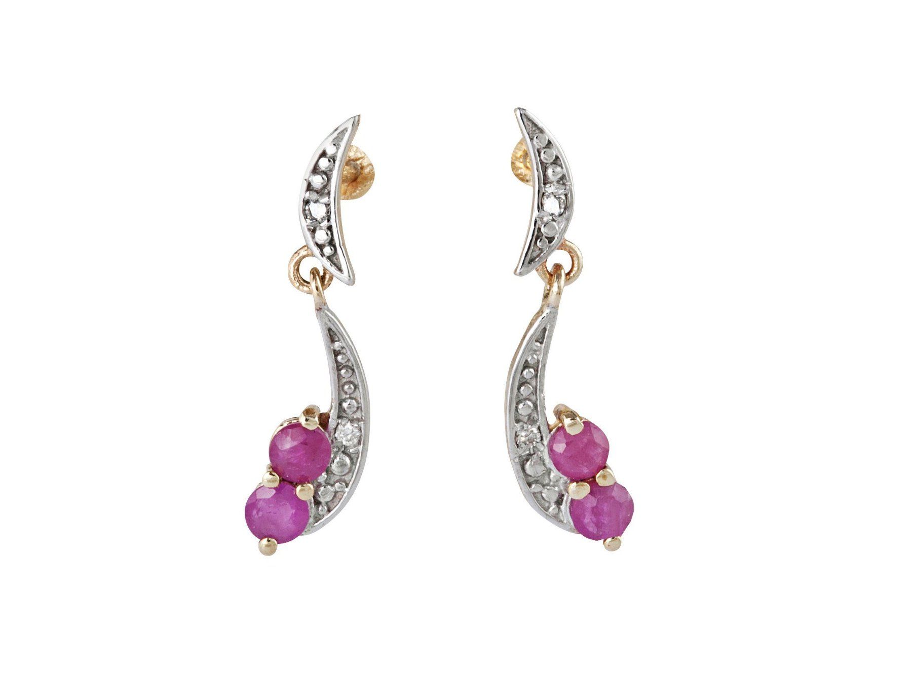Orecchini pendenti & Orecchini a lobo: Paar Ohrstecker Rubin – Nuovo e nell'imballaggio originale da Hemmental venduto da Royalgold 2