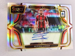 OLIVIER GIROUD 2025-26 Select Pitchside Signatures AC Milan