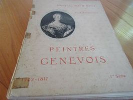 Buch Peintres Genevois 1er Série  1702-1817          (Nr.14)