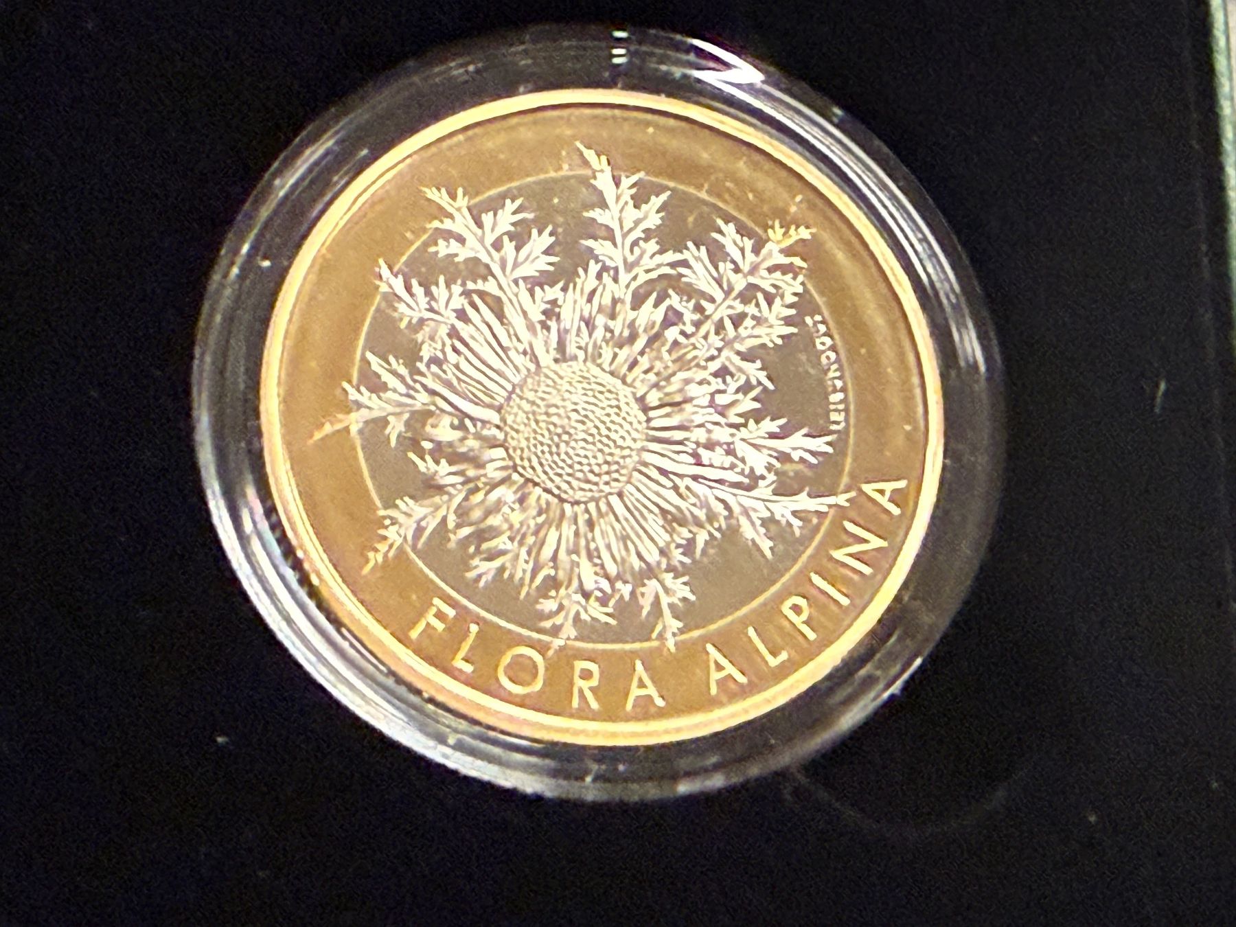 Tutti le monete: 10.- Fr. Münze Silberdistel 2018 SWISSMINT – Nuovo e nell'imballaggio originale da Brütten venduto da Hst1 3