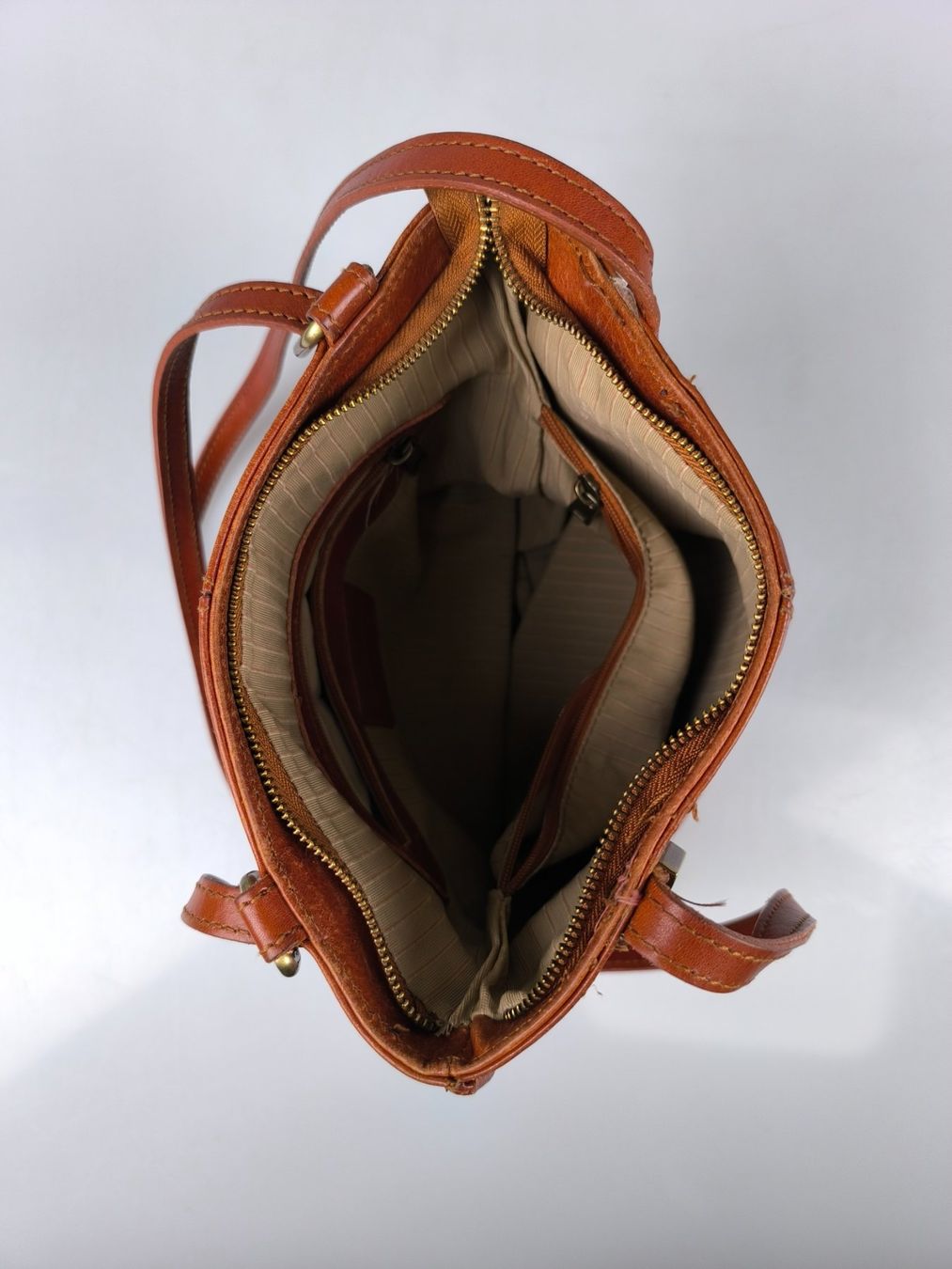 Borse da donna: Lederhandtasche - Braun – Usato da Rüti ZH venduto da Restwert_Rueti_ZH 2