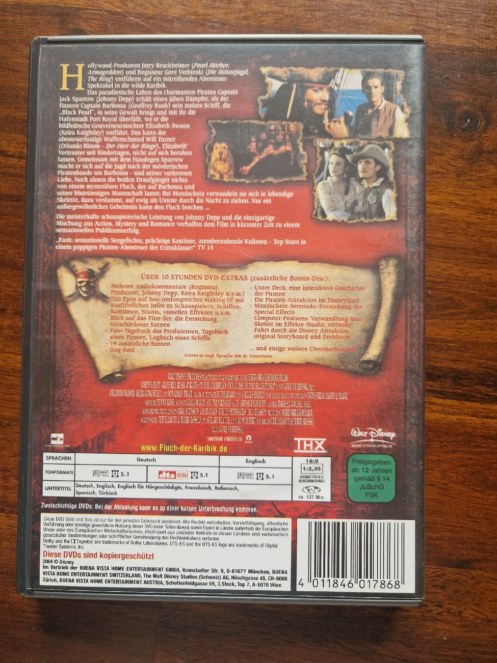 Alle DVDs: Fluch der Karibik 2-Disc-Set DVD Special Edition – Gebraucht aus Emmenbrücke von alexa1983 1