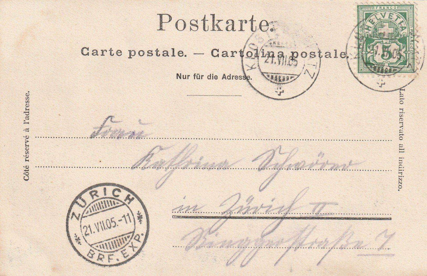 Cartes postales: Klosters – D'occasion à Rorschacherberg par fratovi2 1