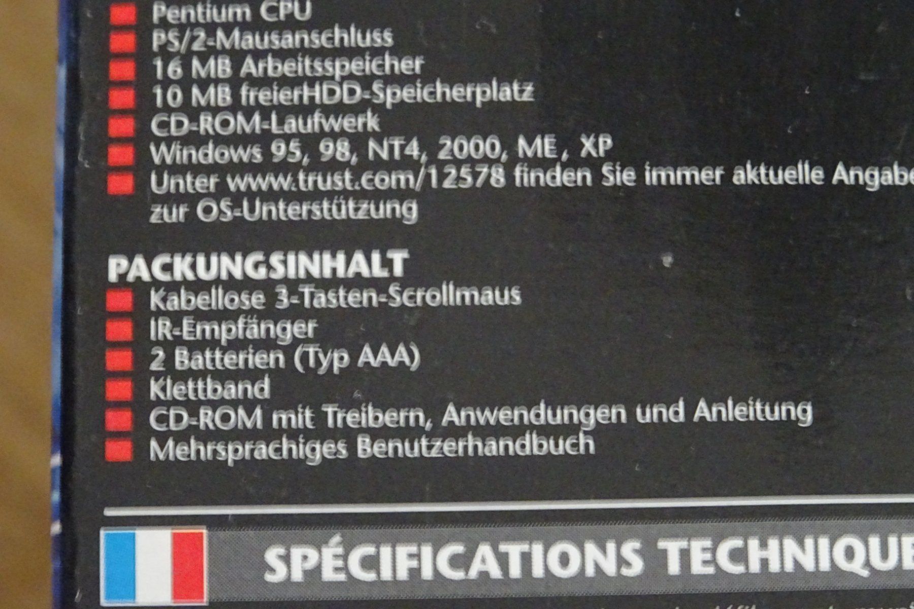 Mouse: Scrollmaus mit Infrarottechnologie – Nuovo e nell'imballaggio originale da Urtenen-Schönbühl venduto da Lari1 2
