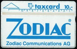 Taxcard 108E_29974 Zodiac ungebraucht
