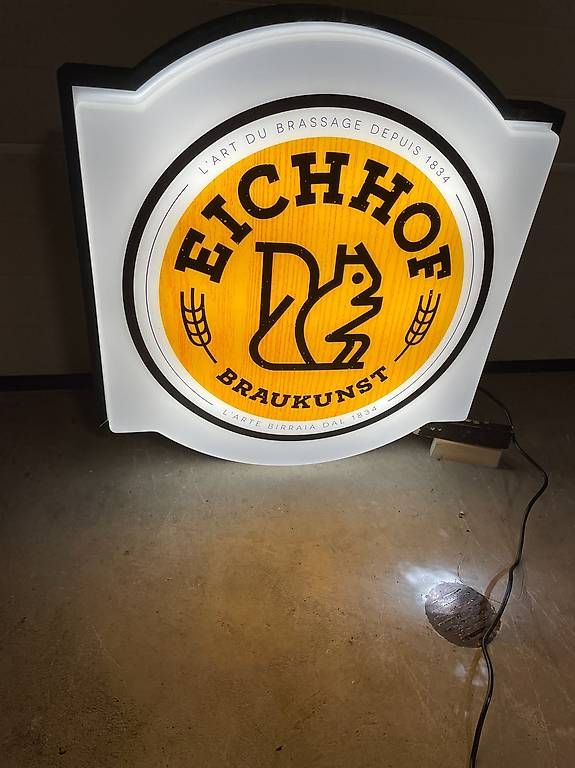 Lampes: Eichhof Bier Leuchtreklame – D'occasion à Ettingen par Donald4107