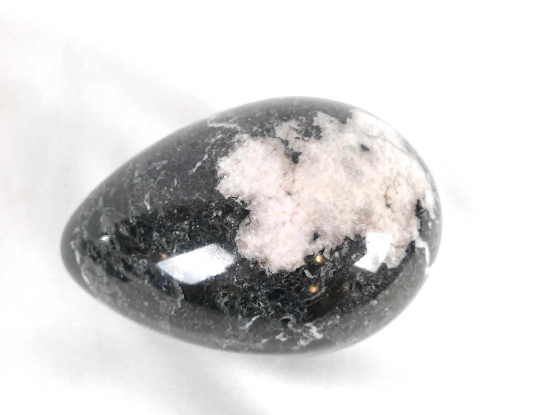Minéraux & Lithothérapie: Marmor Ei, schwarz/weiss – D'occasion à Beinwil am See par Restwert_Beinwil 6