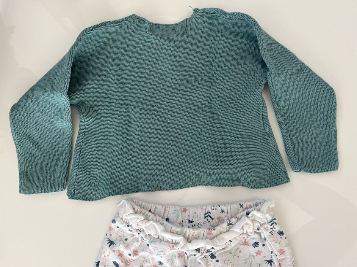 Mango Kleiderpakete & -sets: Mango Set Strickjäckchen Gr.74, Hose Gr. 68 – Gebraucht aus Oberwil BL von FinjaBijou 4
