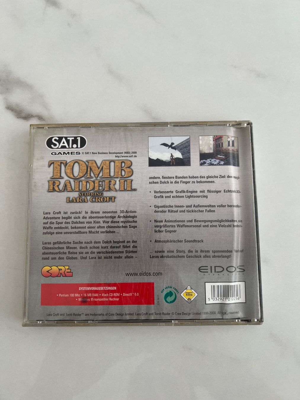 Microsoft Spiele: Tomb Raider 2 für Windows 95 – Gebraucht aus Düdingen von Joeymoey 1