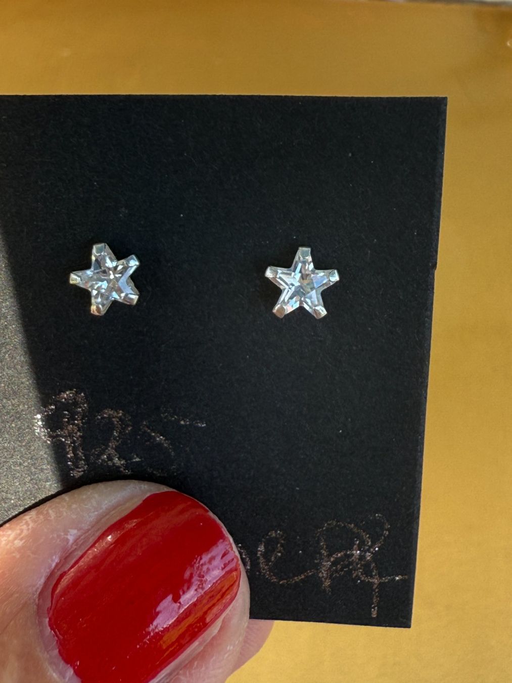 Ohrringe & -stecker: Zauberhafte Ohrstecker Silber 925 in Sternform – Neu (gemäss Beschreibung) aus Maienfeld von Cmicky 3