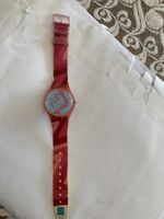 Vintage SWATCH Athens 2004 mit Rot band.