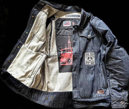 Superbe veste Roland Sands originale jeans