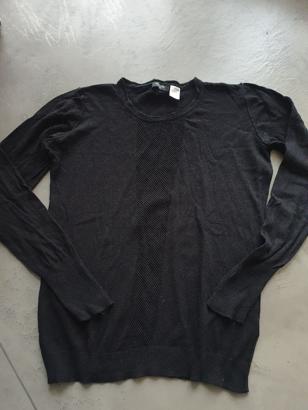La Redoute Pulls & Sweat-shirts: feiner Strickpullover, schwarz – D'occasion à Steinach par Xamax18