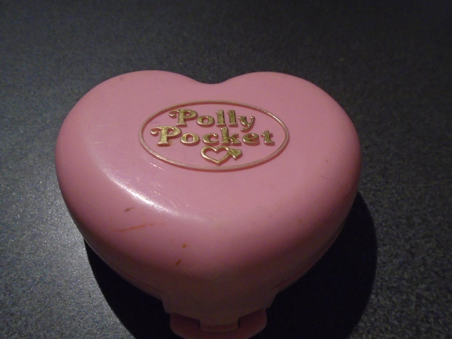Polly Pocket Giocattoli: Polly Pocket Herz, rosa – Usato da Zürich venduto da Motzkuh