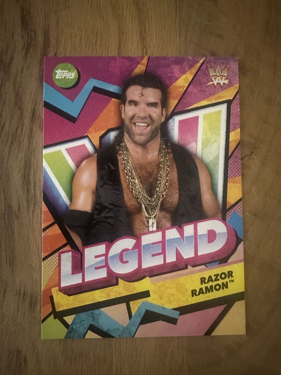 Topps Carte collezionabili: WWE Legend Razor Ramon Topps – Nuovo (secondo la descrizione) da Luzern venduto da LuzernTCGLab