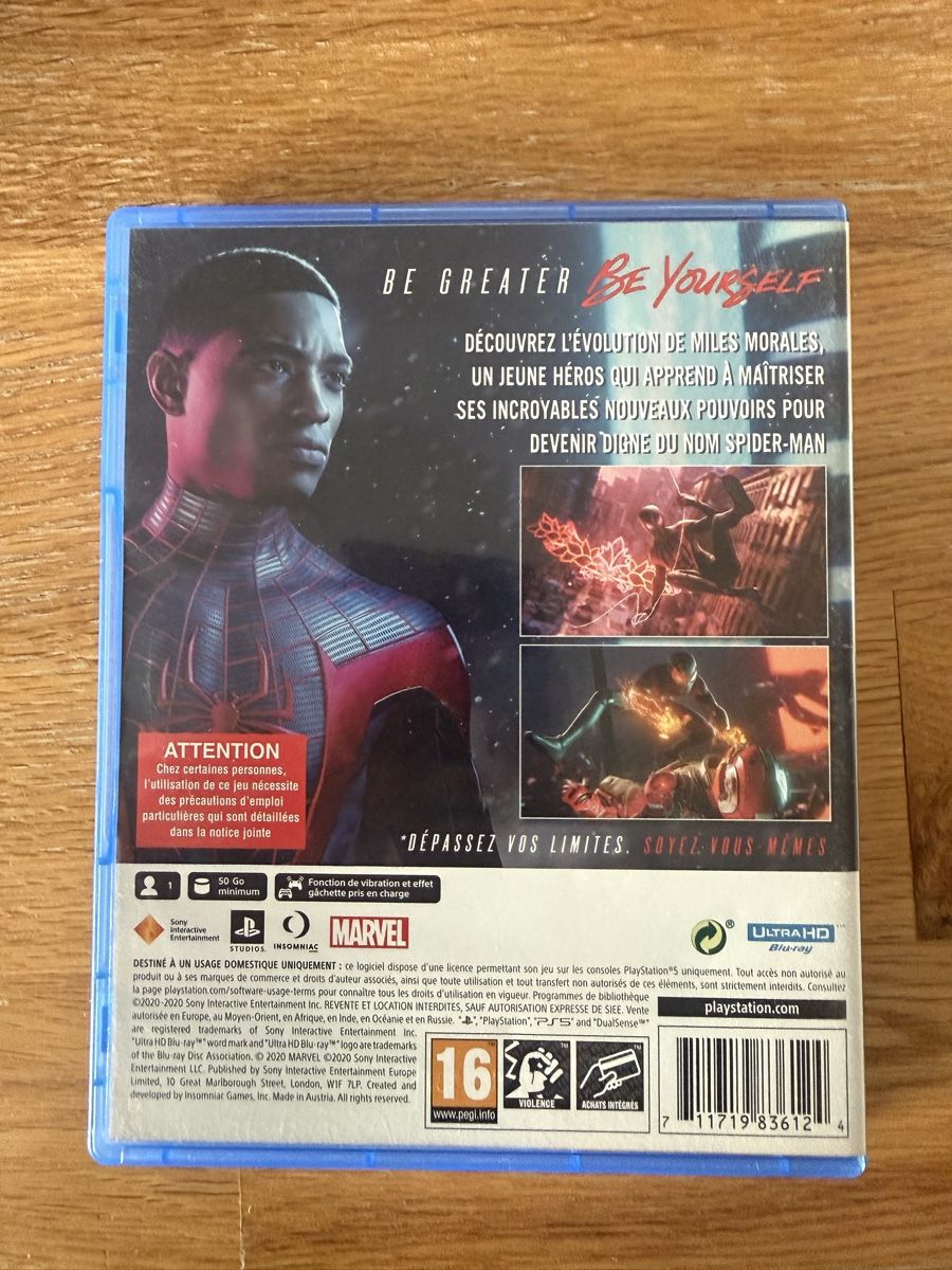 Sony Giochi: Spider-Man Miles Morales PS5 – Nuovo (secondo la descrizione) da Sullens venduto da Zypheris 1