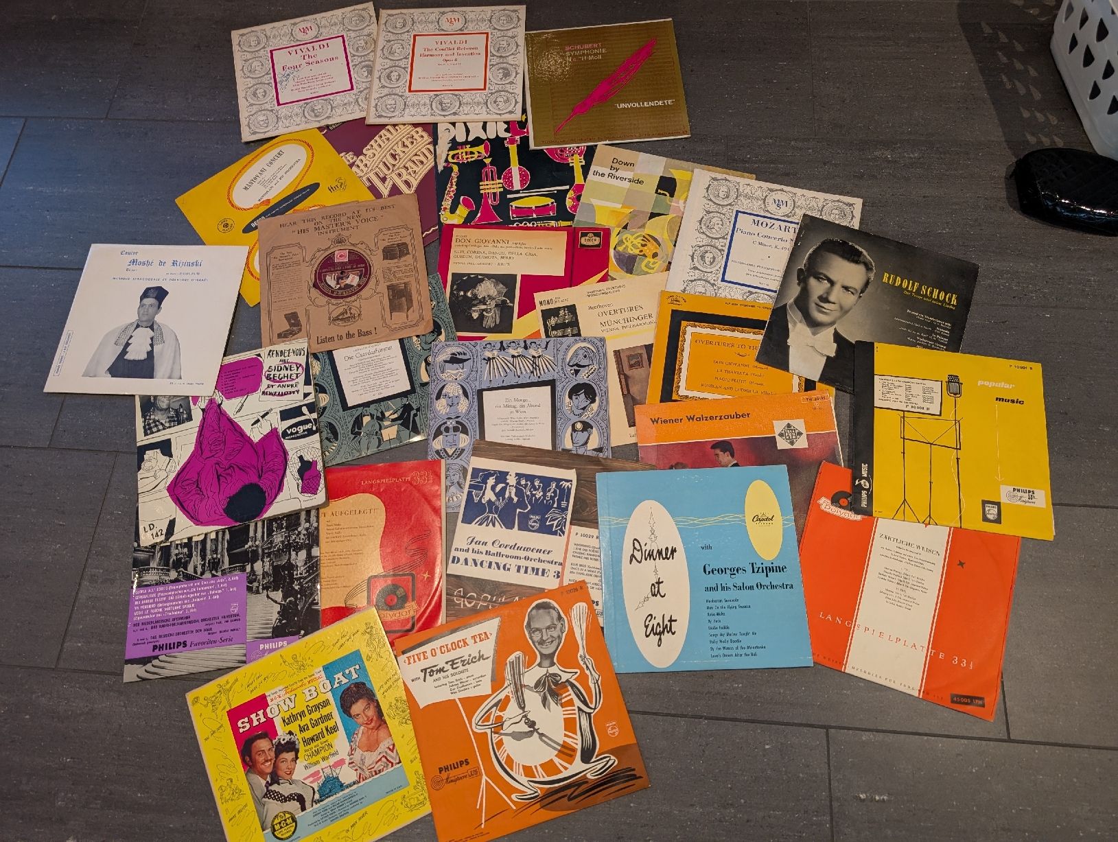 Dischi in vinile: Vivaldi, Mozart, Schubert: Schallplatten-Sammlung – Usato da Vilters venduto da tha-tha
