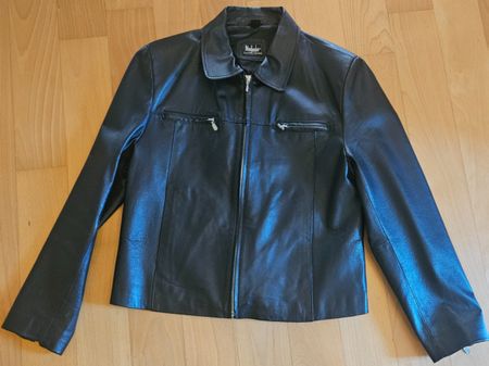 Lederjacke, Echtlederjacke Marke Woodpecker, Grösse 42