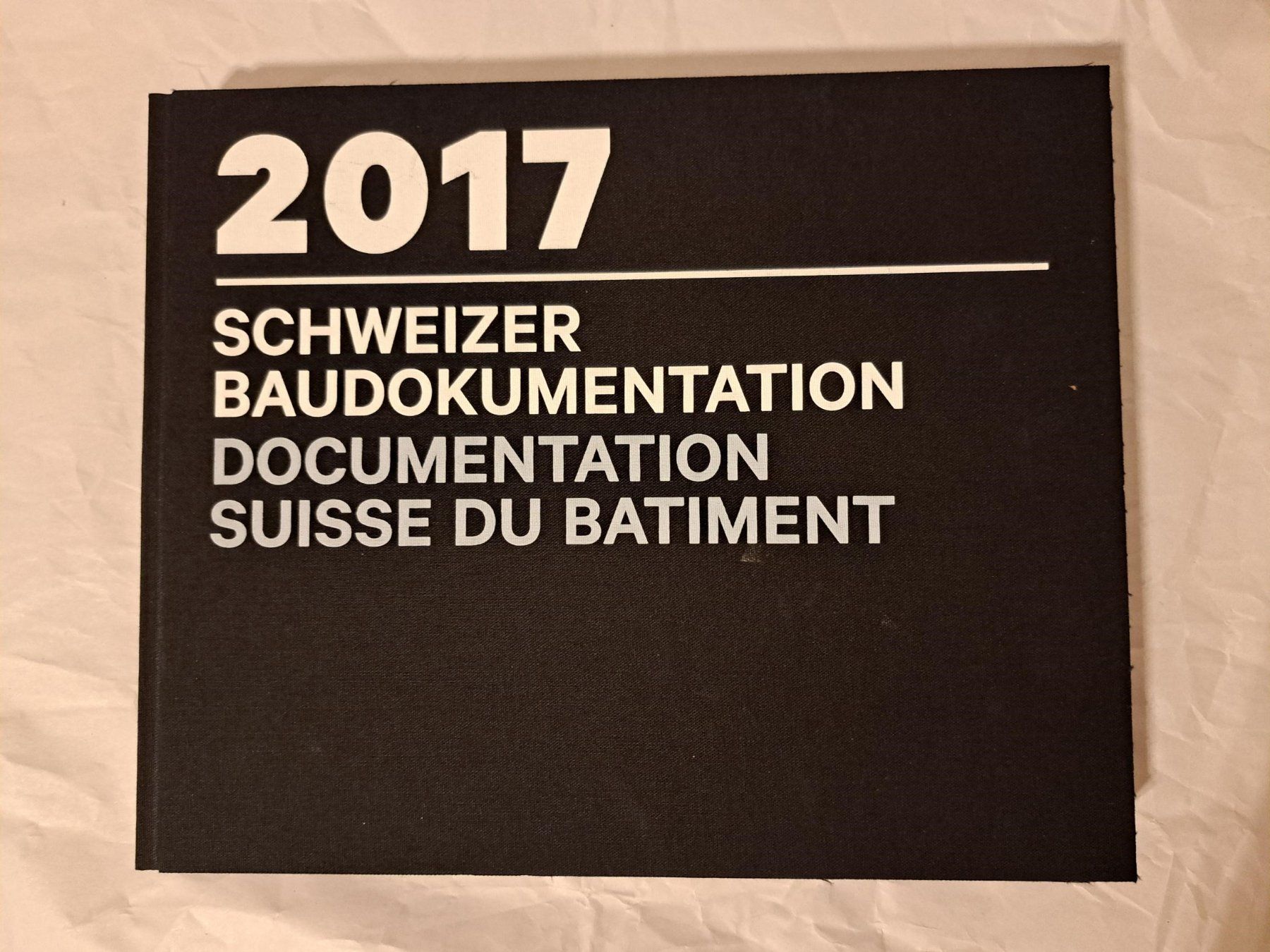 Bücher: Schweizer Baudokumentation 2017 Docum. Suisse du Batiment – Gebraucht aus Basel von Patiscat