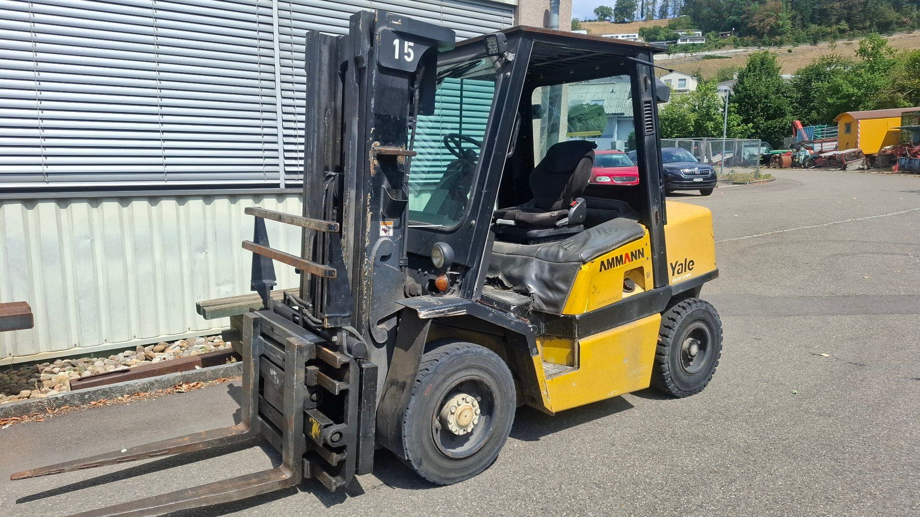 Diesel Carrelli elevatori e a forche: Gabelstapler Yale GDP 3.5T – Usato da Lütisburg venduto da erle1