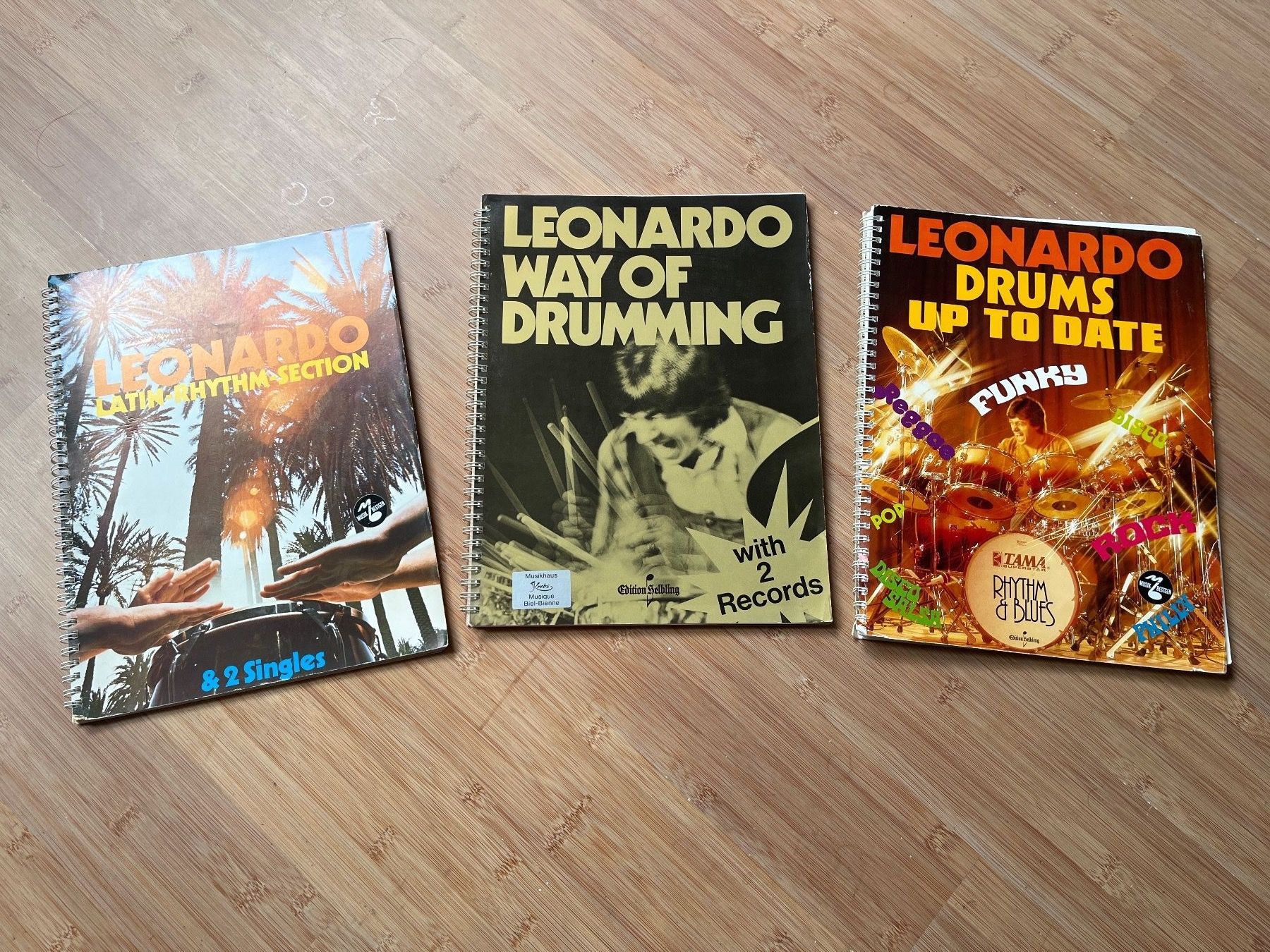 Strumenti musicali: Leonardo Drums - 3 Hefte – Usato da Zollikofen venduto da pico27