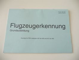 Reglement Flugzeugerkennung Schweizer Armee zirka ab 2003