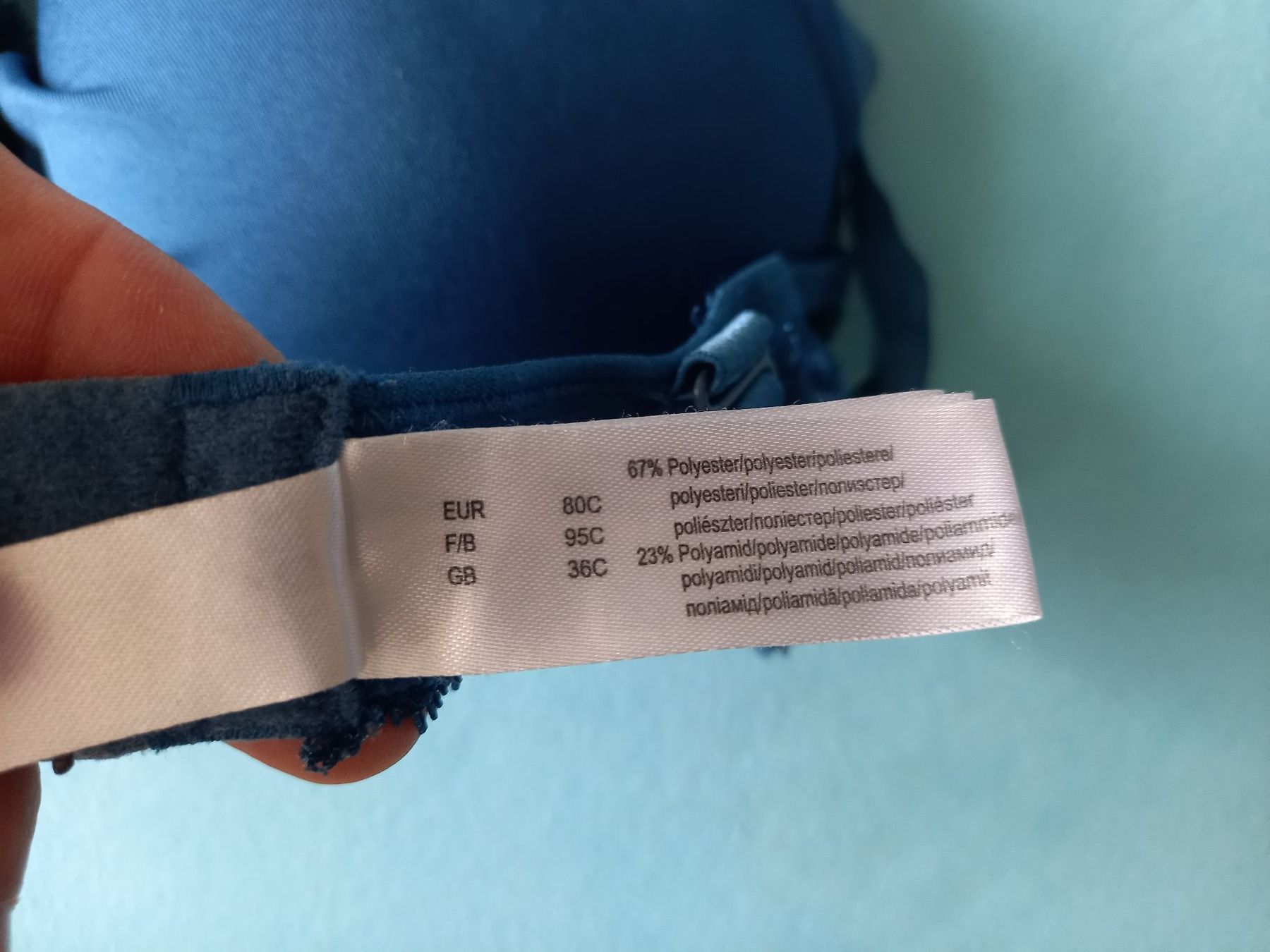 Altra biancheria intima: BH türkis mit Spitze 80C – Usato da Unterengstringen venduto da saraman 2