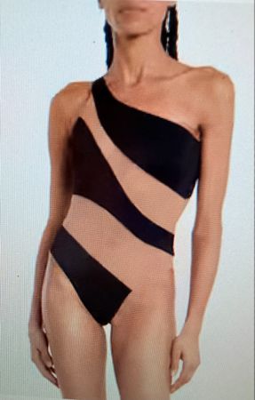Designer Badeanzug von Norma Kamali, ungetragen