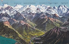Thuner-See - Niesen-Kulm - Bad Heustrich - Mülenen Panorama