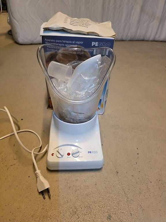 Sonstige Tabakwaren: PEGRO Dampfinhalator / Dampftherapiegerät  mit OVP – Gebraucht aus Brütten von sternefeufi01 1